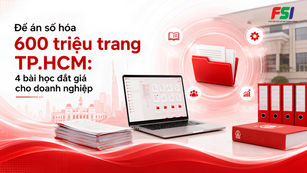 Đề án số hoá và bài học doanh nghiệp.