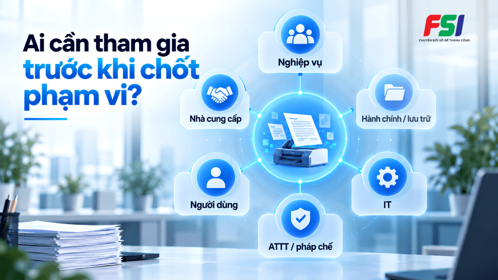Các bên tham gia vào quy trình