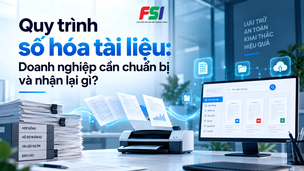 Quy trình số hoá tài liệu 2026