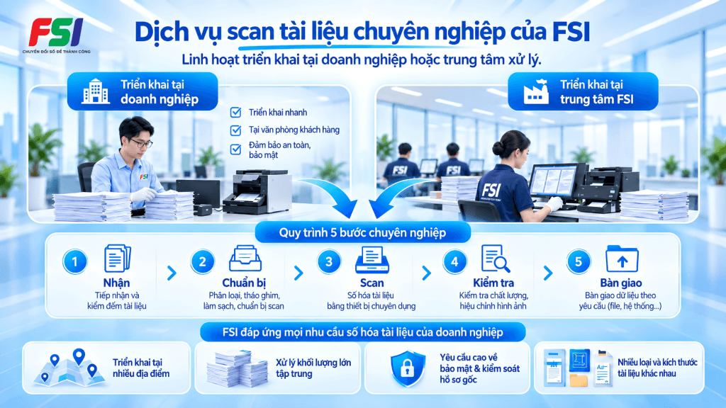 Scan tài liệu với FSI