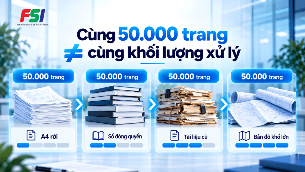 So sánh khối trang và số lượng
