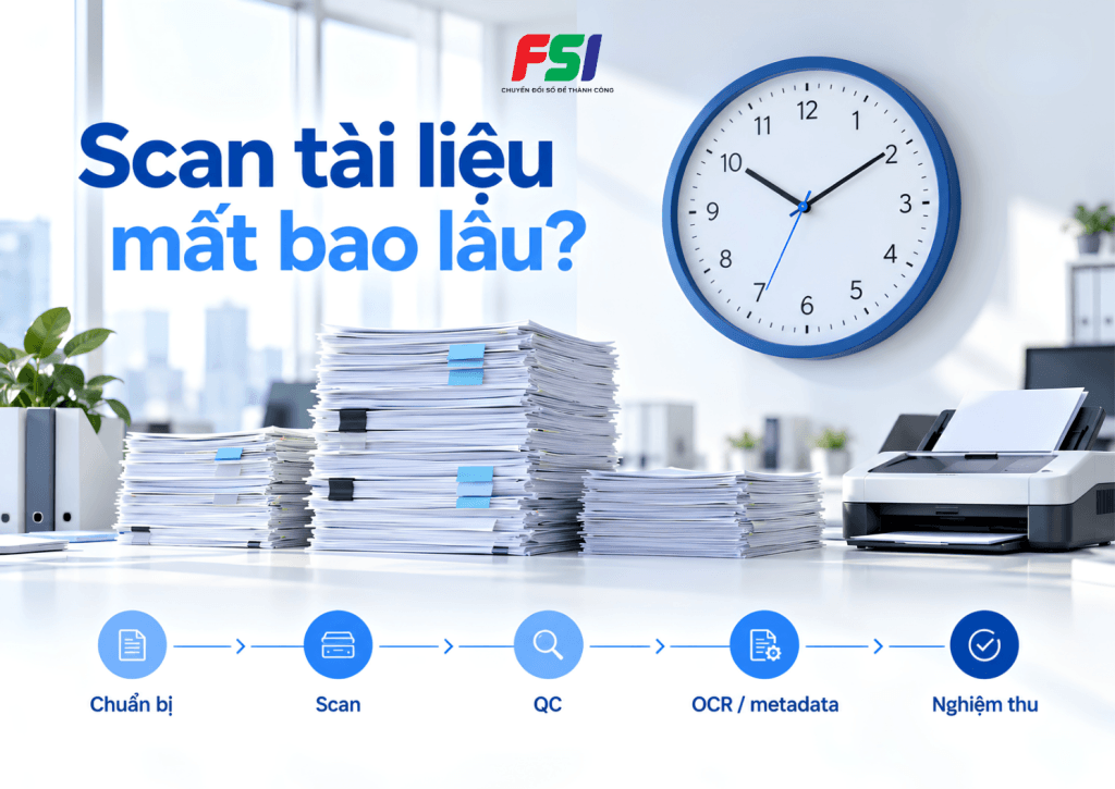 Tiến độ scan tài liệu