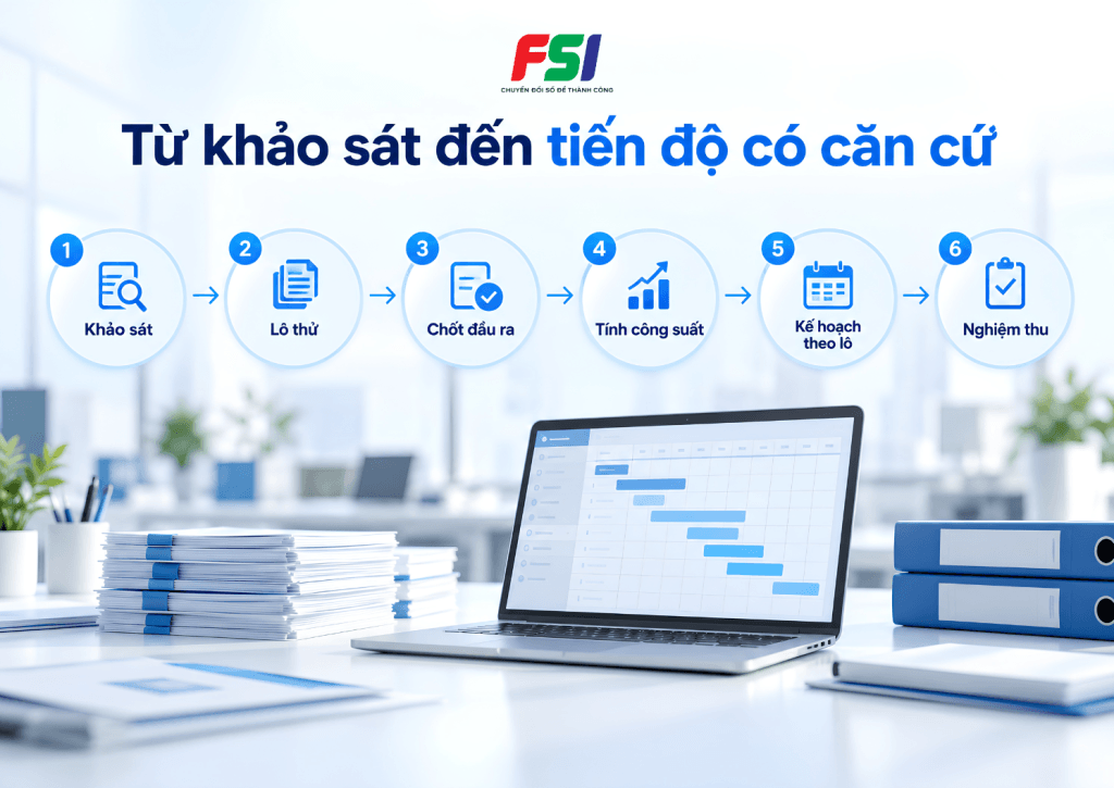 Thời gian scan tài liệu FSI
